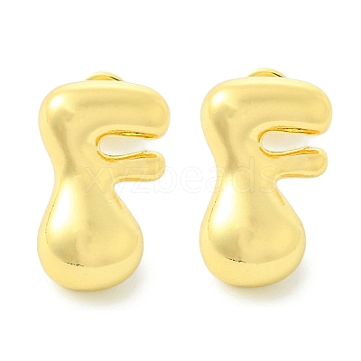 Rack Plating Brass Earrings EJEW-S222-01G-F-1