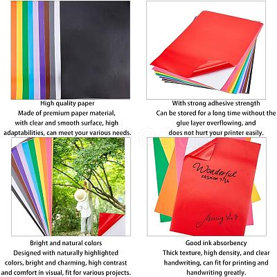 A4 Matte Self Adhesive Sticker Paper TOOL-NB0001-24-1