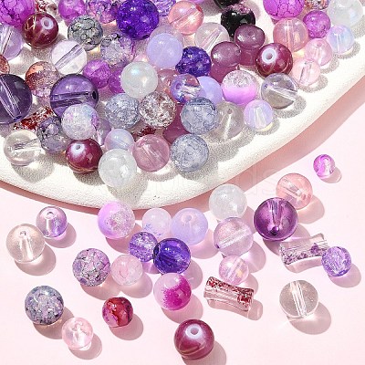 205G Transparent Glass Beads DGLA-YW0001-57D-1