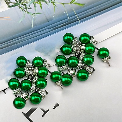 ABS Plastic Imitation Pearl Charms KY-TAC0011-03P-06-1