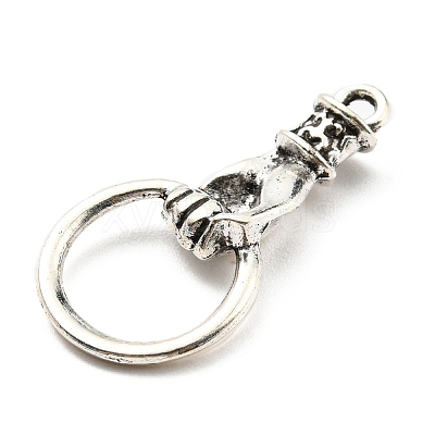 Plated Alloy Pendants X-PALLOY-D020-03AS-1