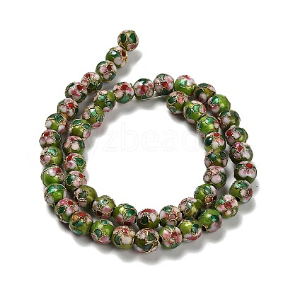 Handmade Cloisonne Beads CLB-O001-M10-04-1