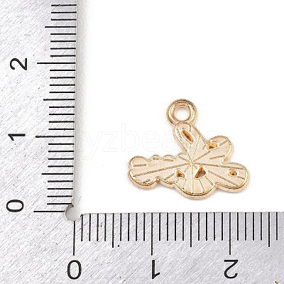 Valentine's Day Alloy Enamel Pendants ENAM-I084-01KCG-26-1