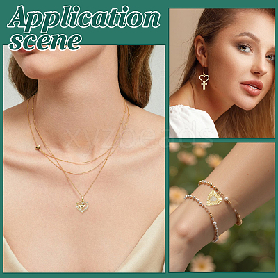 12Pcs 6 Styles Brass Pendants KK-ME0004-68-1