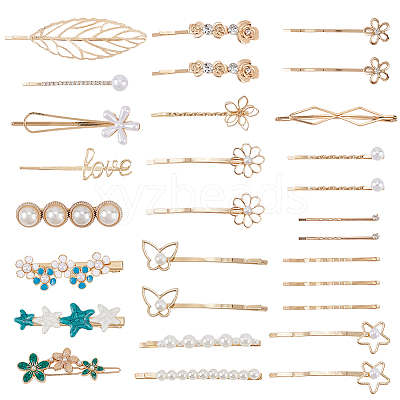 Zinc Alloy Hair Bobby Pins PHAR-SP0001-06-1