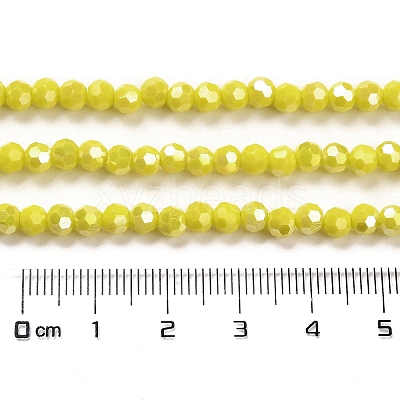 Opaque Glass Beads Stands LS-EGLA-A035-P4mm-B04-1