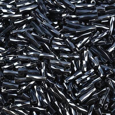 Glass Twist Bugles Seed Beads TTSDB6MM706-1