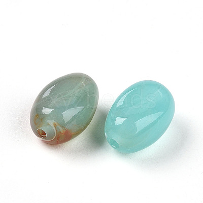 Transparent Acrylic Beads TACR-T028-38H-1