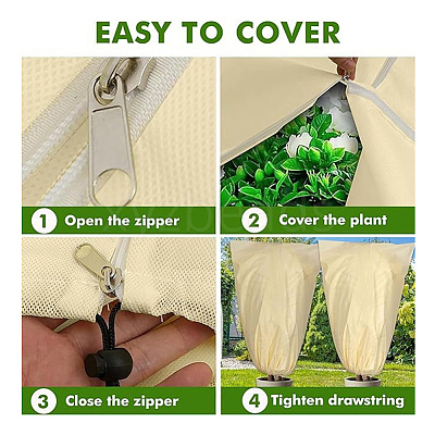 Non-woven Fabrics Netting for Fruit Trees AJEW-WH20022-86D-01-1