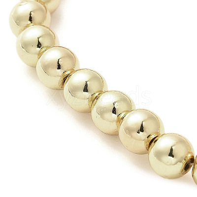 Electroplated Synthetic Magnetic Hematite Beads Strands X-G-L613-F01-01A-1