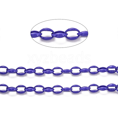 Spray Painted Alloy Cable Chains LCHA-L001-02F-1