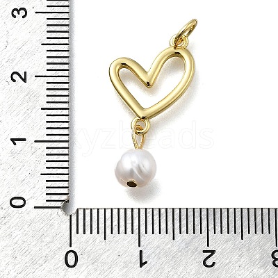 Brass Pendants KK-B132-08G-1