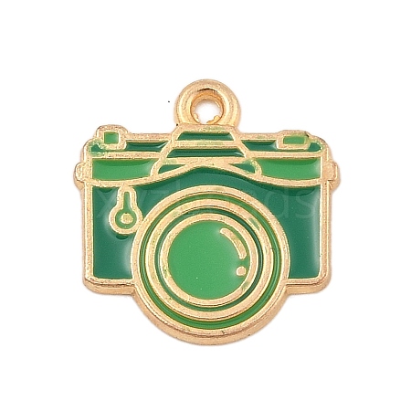 Camping Equipment Series Alloy Enamel Pendants FIND-Z064-04H-1