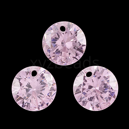 Cubic Zirconia Charms ZIRC-N033-A-08-1