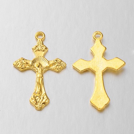 Tibetan Style Alloy Pendants X-TIBEP-LF11118Y-G-FF-1