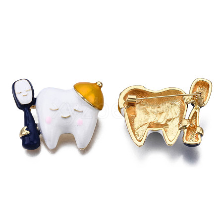 Tooth Enamel Pin JEWB-N007-142-1