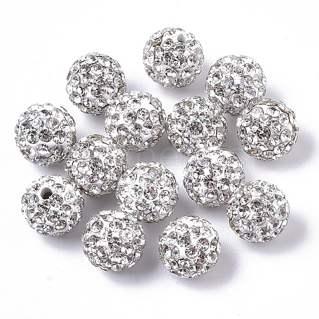 Pave Disco Ball Beads X-RB-T017-03-26-1