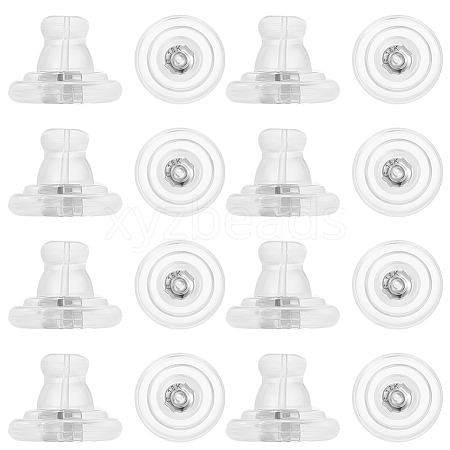 30Pcs Silicone Ear Nuts FIND-BBC0002-29P-1