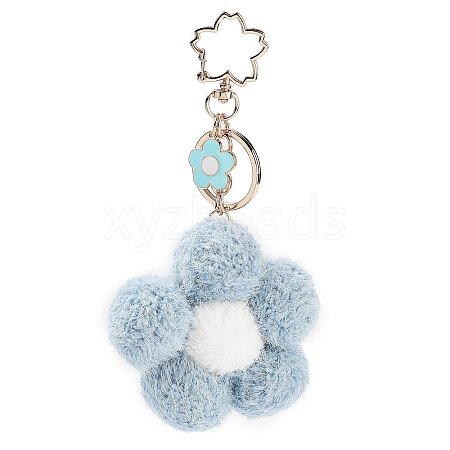 Flower Plush Pendant Keychain KEYC-F039-03-1