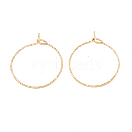 Ion Plating(IP) 316 Surgical Stainless Steel Hoop Earrings Findings STAS-D183-02G-01-1