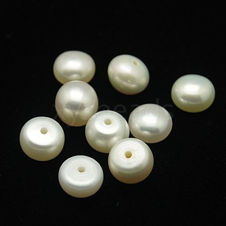 Grade AA Natural Cultured Freshwater Pearl Beads X-PEAR-D001-4.5-5-2AA-1