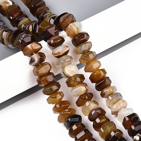 Natural Agate Beads Strands G-N356-01A-04-1