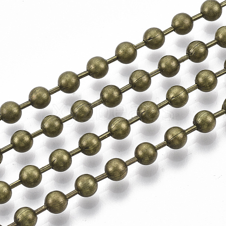 Brass Ball Chains X-CHC-S008-003A-AB-1