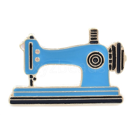 Sewing Machine Enamel Pins JEWB-G279-04G-02-1