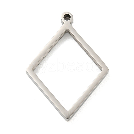 Non-Tarnish 304 Stainless Steel Laser Cut Pendants STAS-U009-03A-P-1