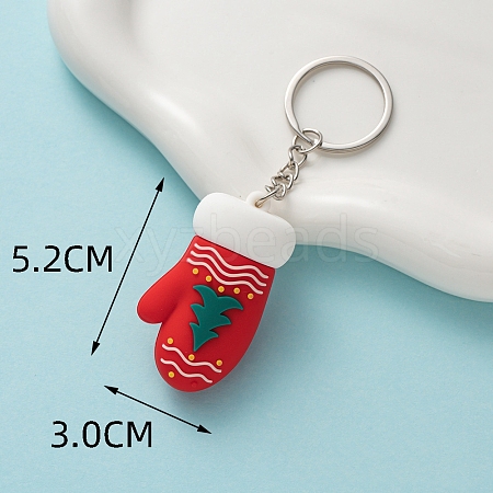 PVC Plastic Keychain PW-WG3A7B9-23-1