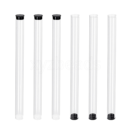 Transparent PC Plastic Bead Storage Tubes AJEW-WH0673-21D-1