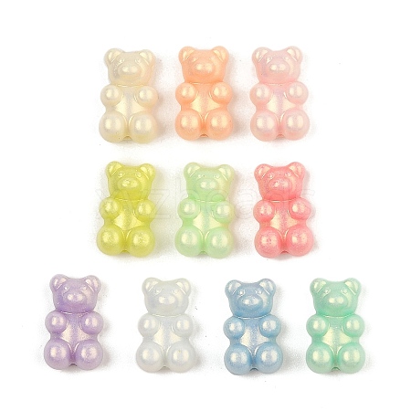 Opaque Acrylic Beads MACR-R001-02A-1