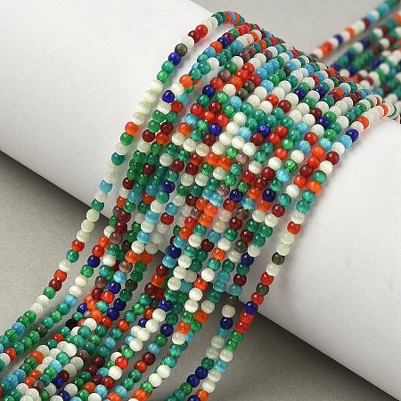 Cat Eye Beads Strands CE-C007-A07-2mm-1