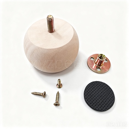 Wood Furniture Legs FIND-WH0139-966B-1
