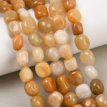 Natural Topaz Jade Beads Strands GG-CBA787B-A21-1