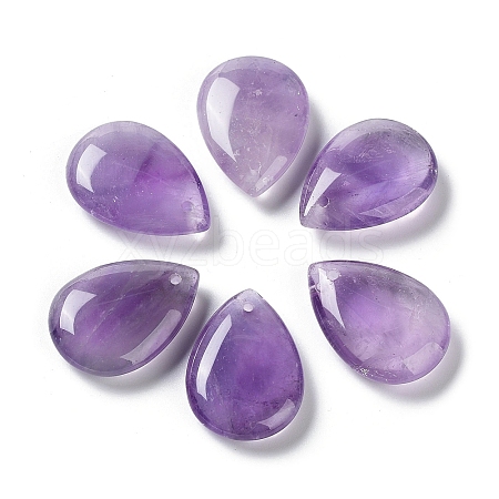 Natural Amethyst Pendants G-B013-06H-01-1