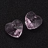 Romantic Valentines Ideas Glass Charms G030V18mm-02-2