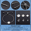 Unicraftale DIY Flat Round Bracelet Making Kits DIY-UN0003-54-4
