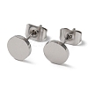 Non-Tarnish 304 Stainless Steel Stud Earrings for Women EJEW-F325-01A-P-1