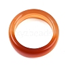 Dyed & Heated Natural Agate Finger Rings for Women RJEW-Z075-02G-3