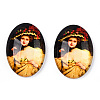 Glass Cabochons GGLA-T004-01U-1