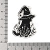 Halloween Theme Opaque Acrylic Pendants SACR-S034-02B-3