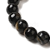 Natural Agate(Dyed & Heated) Beads Strands G-H066-B06-03-4