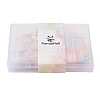 1 Box 195Pcs 21 Colors 3D Butterfly Resin Cabochons MRMJ-PJ0001-04-8