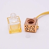 Car Hanging Air Freshener Glass Bottles DJEW-WH0008-10B-3
