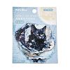 20Pcs Moonlit Cat Waterproof PET Self-Adhesive Decorative Stickers DIY-M053-04B-1