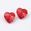 Romantic Valentines Ideas Glass Charms X-G030V14mm-09-2