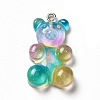 Translucent Resin Pendants CRES-K010-01C-1