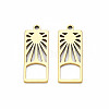 Ion Plating(IP) 201 Stainless Steel Pendants X-STAS-T063-171G-2