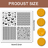 Silicone Clay Texture Mat AJEW-WH0447-004-2